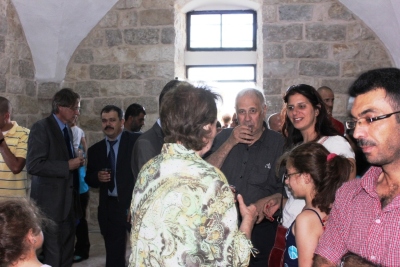 صورة من مدرسة صيفيَّة نظمتها مدرسة سيرك فلسطين في بيرزيت، 2012