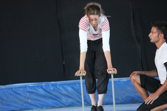 A Photograph of PCS Rehearsals