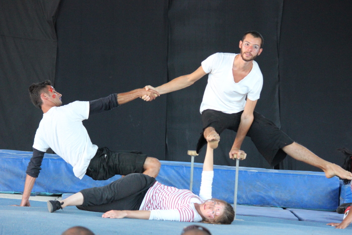 A Photograph of PCS Rehearsals