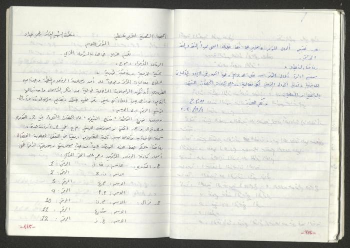 A Prison Booklet for Nidal abu Aker, 2004