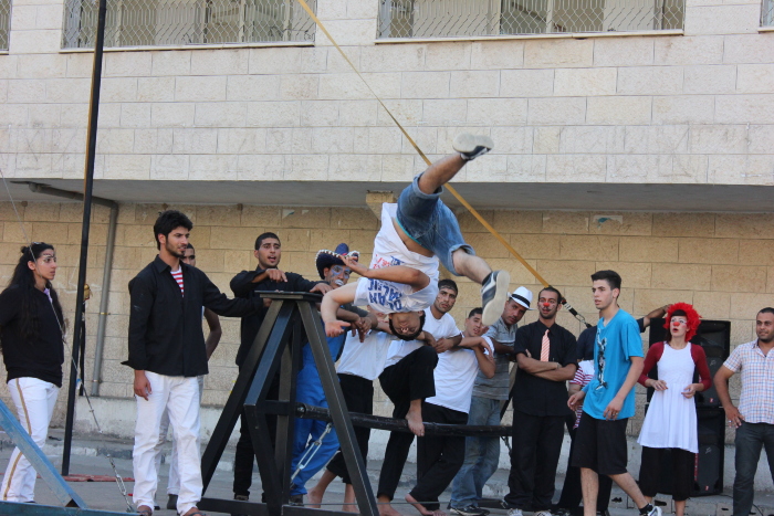 A Photograph Of A Summar School Held By The Pcs In Birzeit 2012 The Palestinian Museum Digital Archive Pmda
