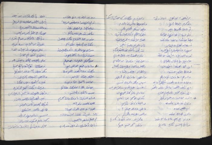 A Prison Log Belonging to Anwar Jaradat