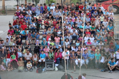 A Photograph of a Summar School Held by the PCS in Birzeit, 2012
