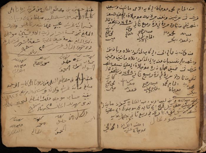 A Notebook of Debt, Trusts and Deeds, Sebastia, March 1870- March 1888