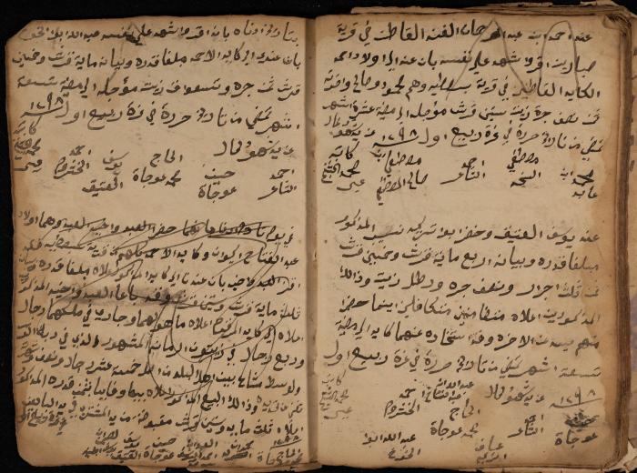A Notebook of Debt, Trusts and Deeds, Sebastia, March 1870- March 1888