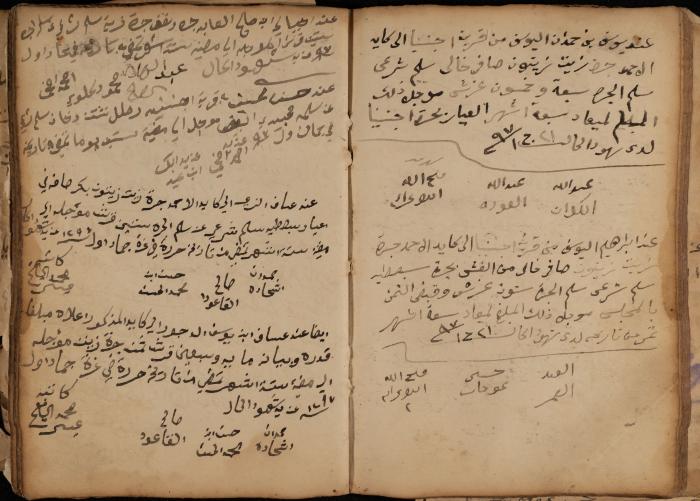 A Notebook of Debt, Trusts and Deeds, Sebastia, March 1870- March 1888