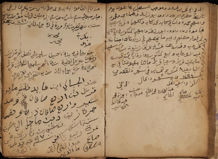 A Notebook of Debt, Trusts and Deeds, Sebastia, March 1870- March 1888