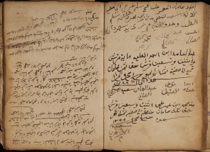 A Notebook of Debt, Trusts and Deeds, Sebastia, March 1870- March 1888