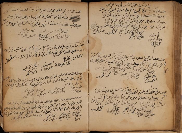 A Notebook of Debt, Trusts and Deeds, Sebastia, March 1870- March 1888