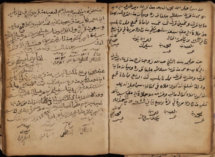 A Notebook of Debt, Trusts and Deeds, Sebastia, March 1870- March 1888