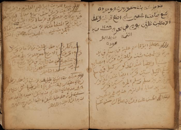 A Notebook of Debt, Trusts and Deeds, Sebastia, March 1870- March 1888