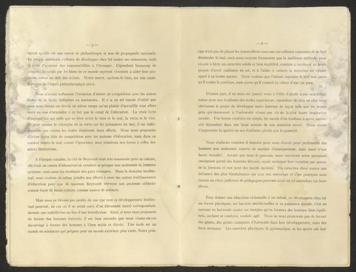 Inauguration Speech by Bayard Dodge, Beirut, 28 June 1923