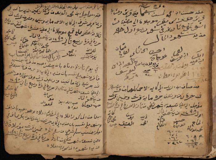 A Notebook of Debt, Trusts and Deeds, Sebastia, March 1870- March 1888