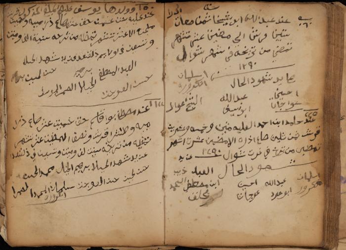 A Notebook of Debt, Trusts and Deeds, Sebastia, March 1870- March 1888