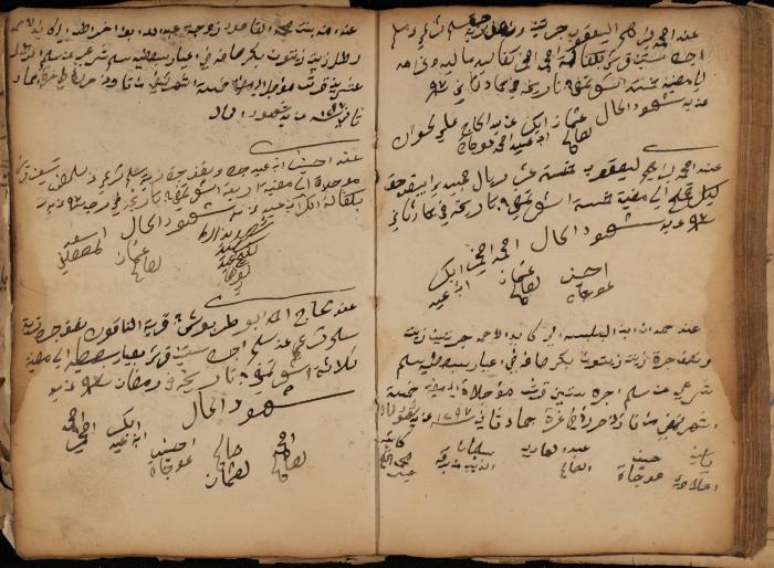 A Notebook of Debt, Trusts and Deeds, Sebastia, March 1870- March 1888