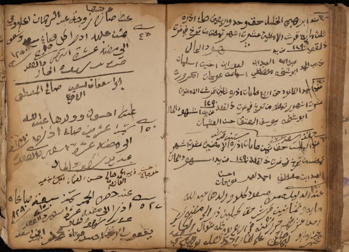 A Notebook of Debt, Trusts and Deeds, Sebastia, March 1870- March 1888
