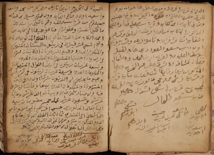A Notebook of Debt, Trusts and Deeds, Sebastia, March 1870- March 1888