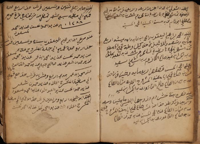 A Notebook of Debt, Trusts and Deeds, Sebastia, March 1870- March 1888