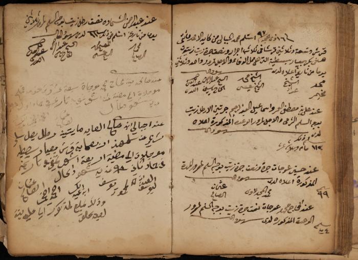 A Notebook of Debt, Trusts and Deeds, Sebastia, March 1870- March 1888