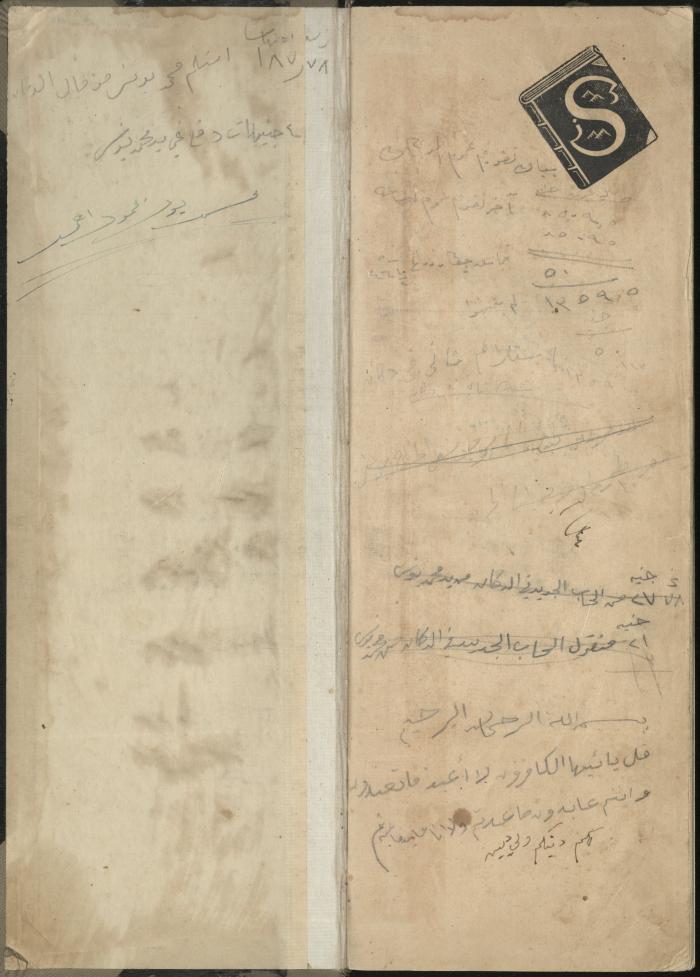 Debt and Safe-Keeps Registration Book for Mohammad Younis, the Village of Jinba, 1940-1972