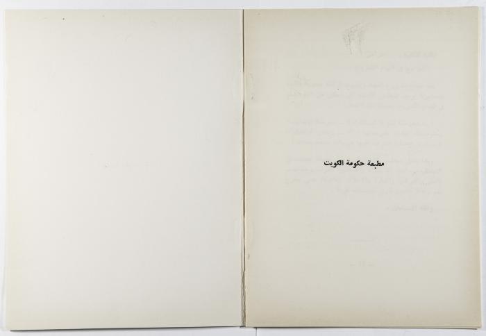 A Booklet about the Project of the Arab Institute 