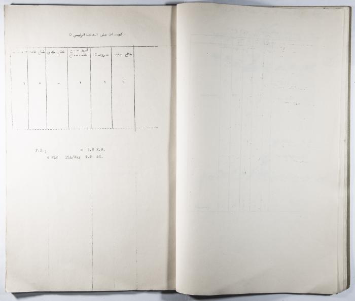 Table of the Specifications and Quantities Needed for the Electricity Installations for all the Arab Institute's School Buildings  