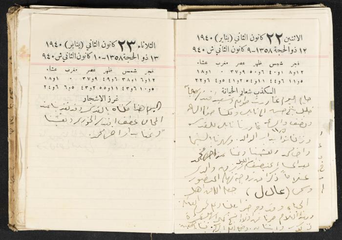 The Diary of Rasem Kamal Ismail, 1940