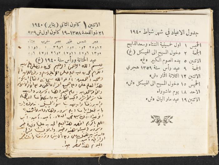 The Diary of Rasem Kamal Ismail, 1940