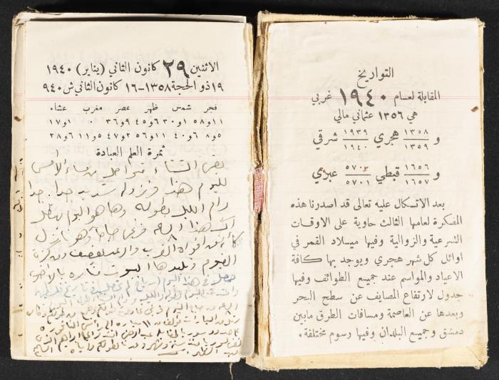 The Diary of Rasem Kamal Ismail, 1940