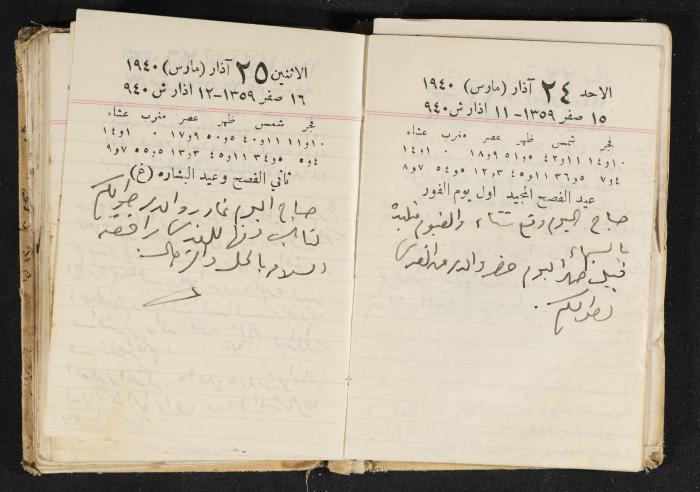 The Diary of Rasem Kamal Ismail, 1940