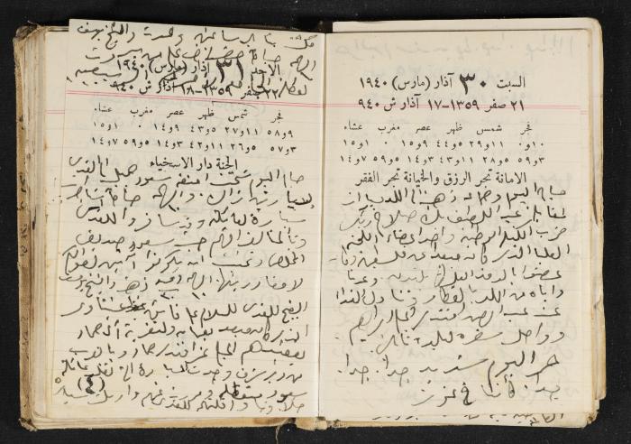 The Diary of Rasem Kamal Ismail, 1940
