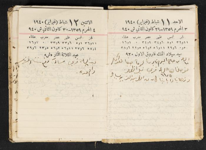 The Diary of Rasem Kamal Ismail, 1940
