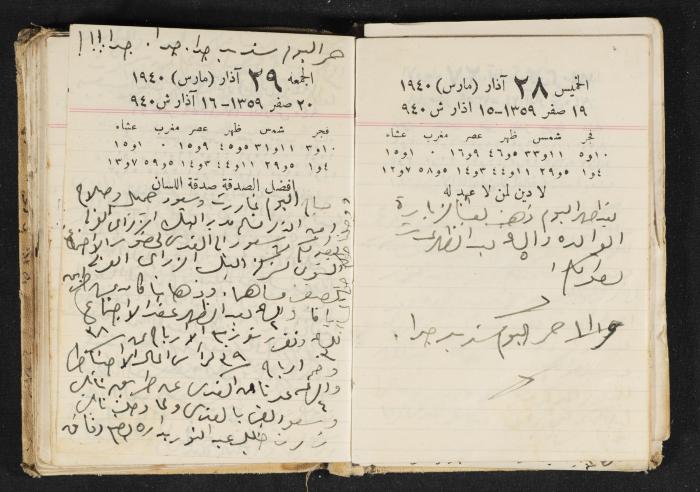 The Diary of Rasem Kamal Ismail, 1940
