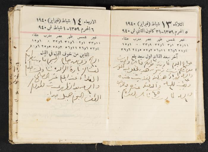 The Diary of Rasem Kamal Ismail, 1940