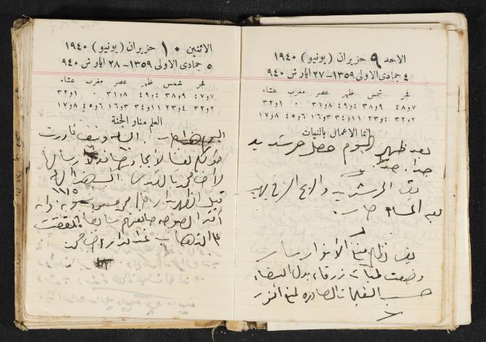 The Diary of Rasem Kamal Ismail, 1940