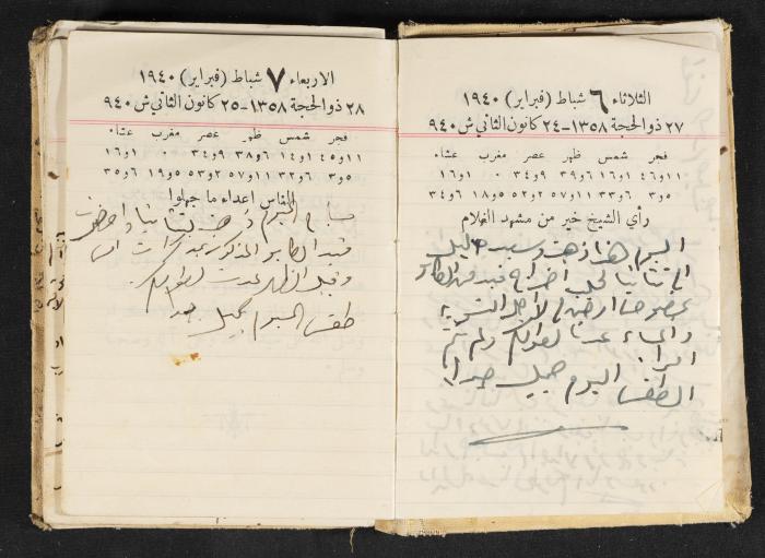 The Diary of Rasem Kamal Ismail, 1940