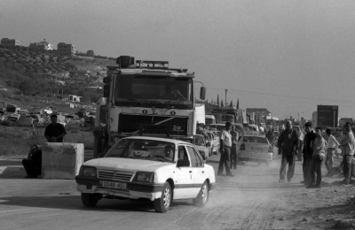 The Route Between Ramallah and Nablus