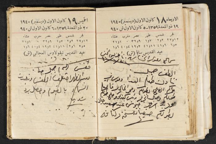 The Diary of Rasem Kamal Ismail, 1940