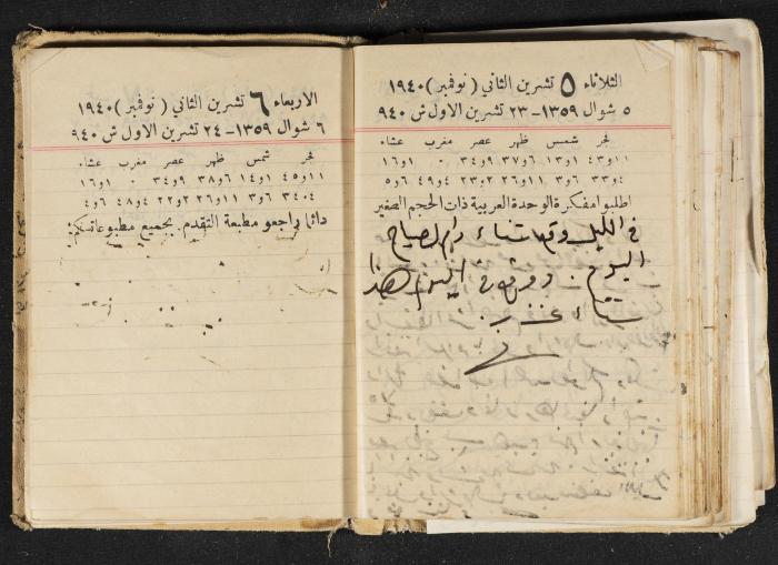 The Diary of Rasem Kamal Ismail, 1940