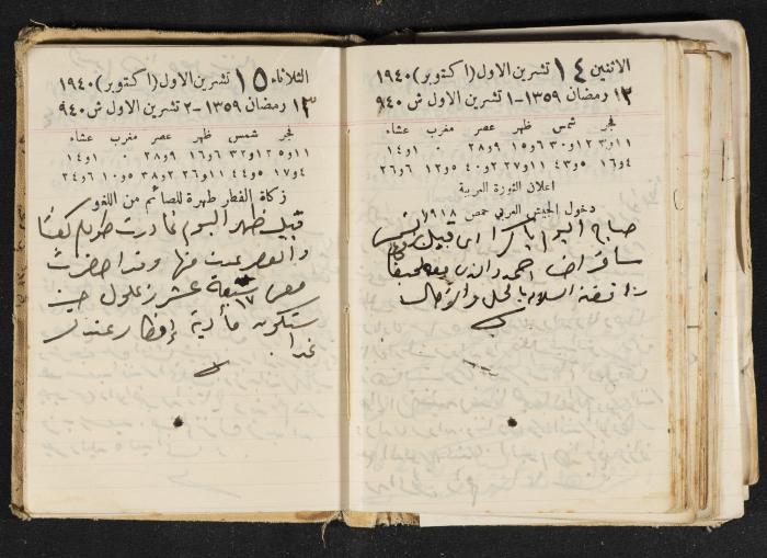 The Diary of Rasem Kamal Ismail, 1940