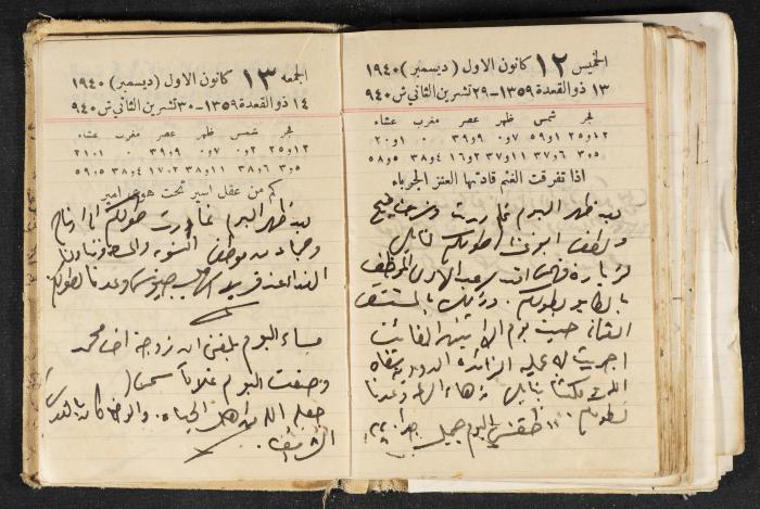The Diary of Rasem Kamal Ismail, 1940