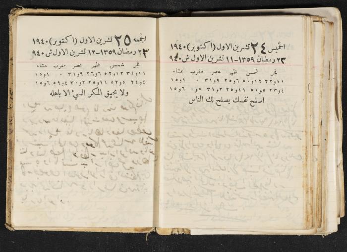 The Diary of Rasem Kamal Ismail, 1940