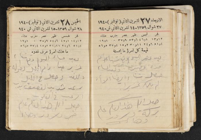 The Diary of Rasem Kamal Ismail, 1940
