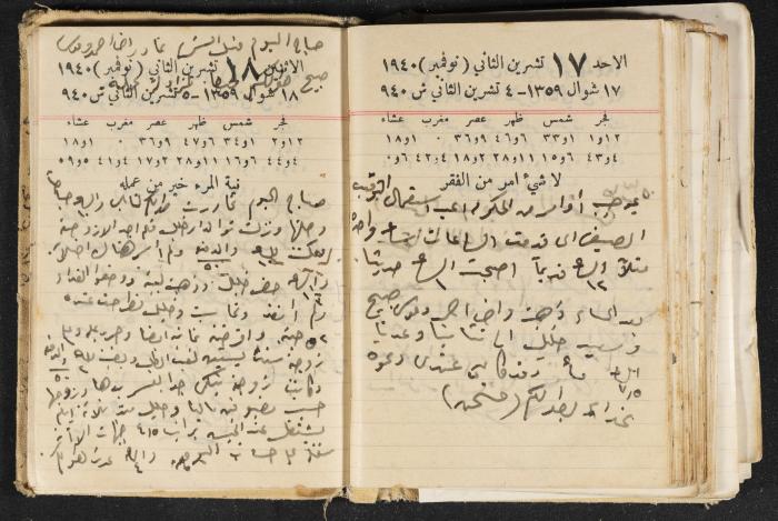 The Diary of Rasem Kamal Ismail, 1940