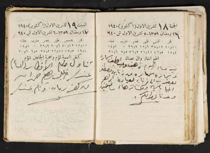 The Diary of Rasem Kamal Ismail, 1940