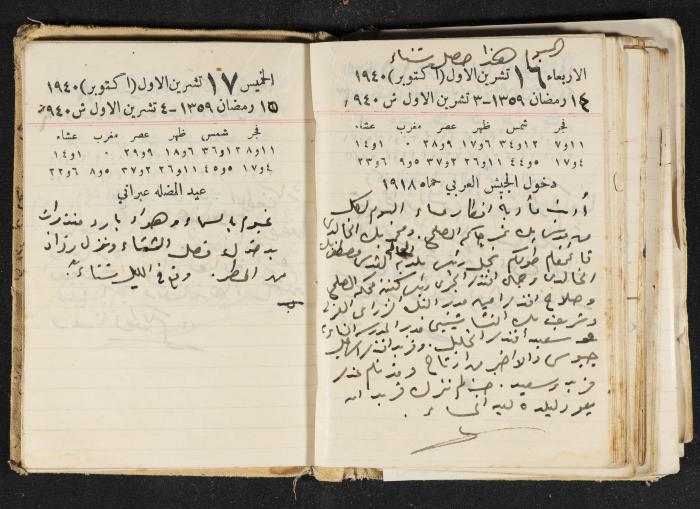 The Diary of Rasem Kamal Ismail, 1940