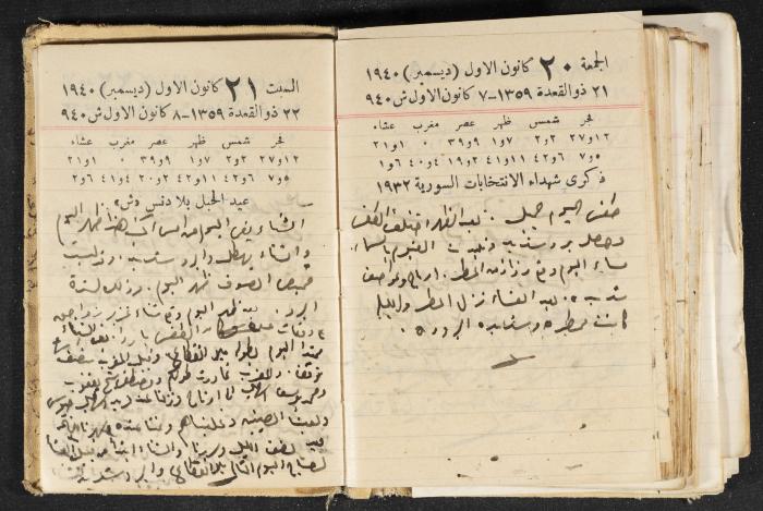 The Diary of Rasem Kamal Ismail, 1940
