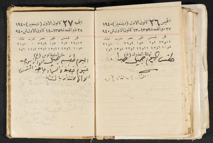 The Diary of Rasem Kamal Ismail, 1940