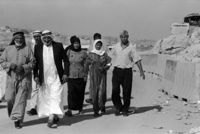 The Israeli Military Checkpoint/Qalandya, 2001