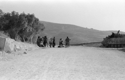 The Route Between Ramallah and Nablus